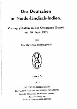 OAG Mitteilungen Teil D 1935-1937 Titel