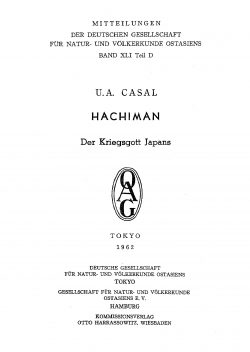 OAG Mitteilungen Teil D 1960-1961 Titel