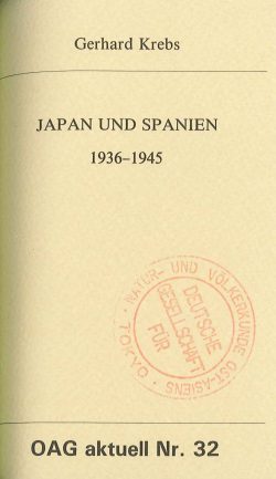 Japan und Spanien 1936 - 1945