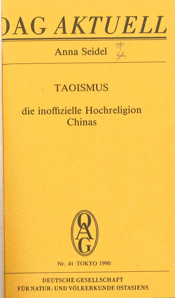 Taoismus. Die inoffizielle Hochreligion Chinas