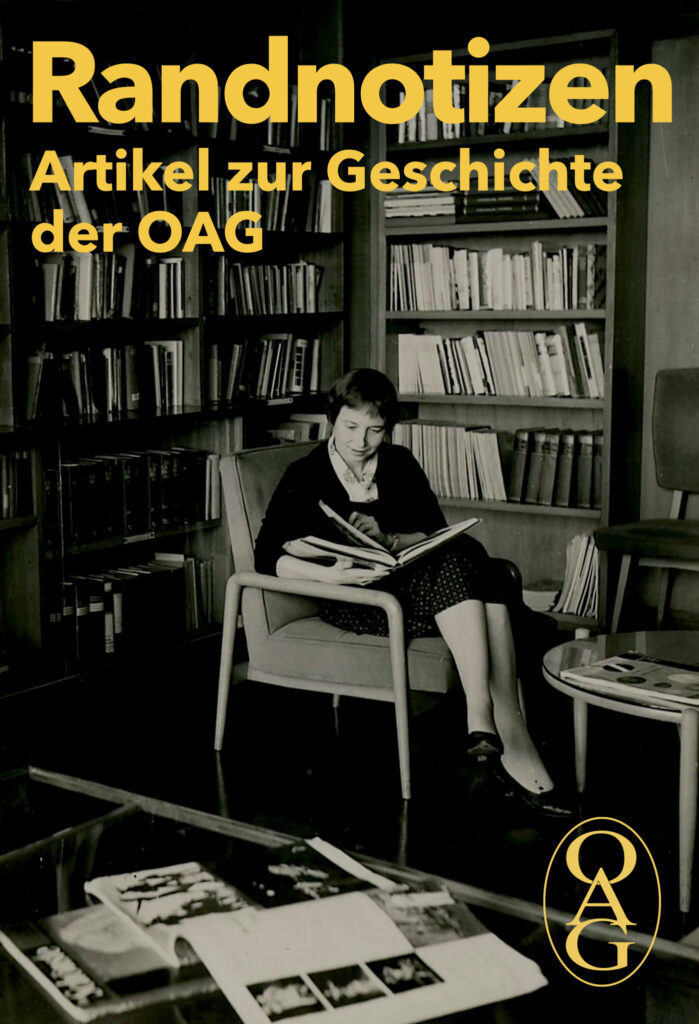 Randnotizen Artikel zur Geschichte der OAG