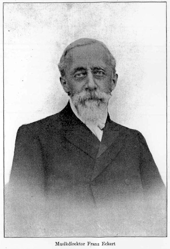 Musikdirektor Franz Eckert (1852-1916)