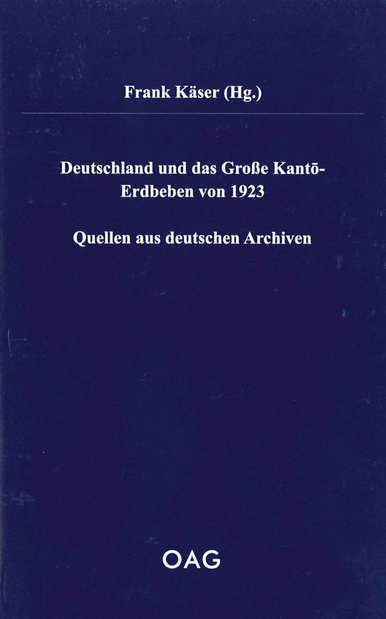Deutschland und das Große KantōErdbeben von 1923 Quellen aus deutschen