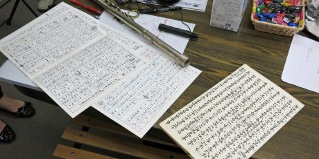 Senshū Shakuhachi Kōbō, Komae | Japanische "Notenblätter"