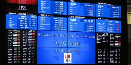 Besichtigung der Tokyoter Börse