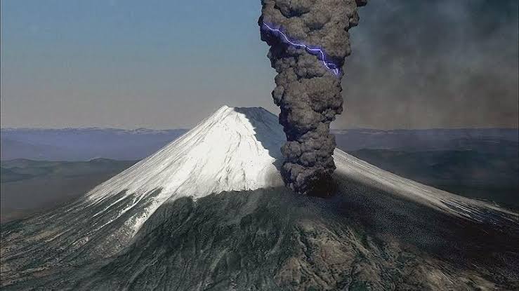 Vulkanausbruch des Fuji 1707 {7.8.2026}