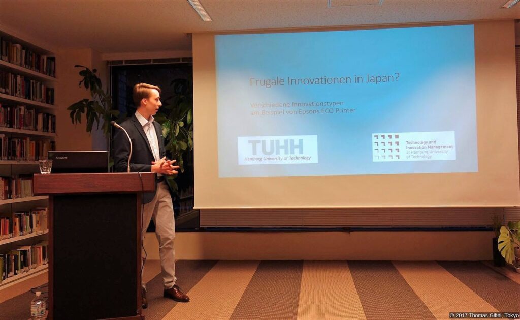 Frederik Niederstadt: „Frugale Innovation in Japan? Verschiedene Innovationstypen am Beispiel von Epsons ECO Printer“