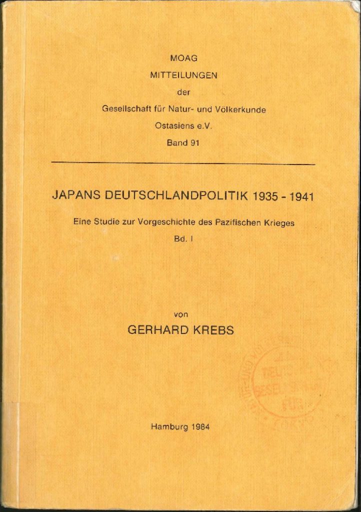 Japans Deutschlandpolitik 1935-1941