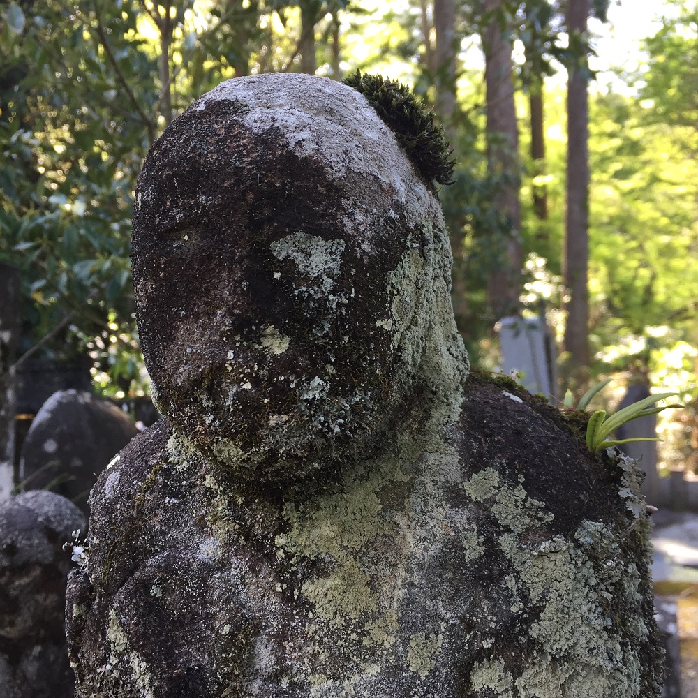 Auf dem Friedhof des Koutoku-ji