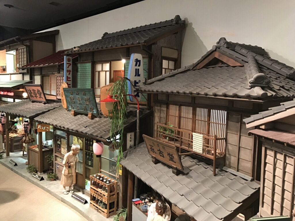 Tora-san-Museum, Rekonstruktion des Stadtbildes