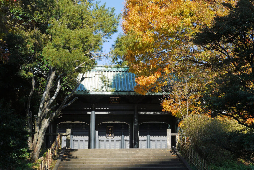 Yushima Seidō, Ochanomizu | Kyōdanmon direkt vor der Haupthalle des Yushima Seidō