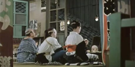 Taishu Engeki Ozu Ukikusa | Ozu "Ukikusa Monogatari", Schminkszene. Erste Filmversion von 1934