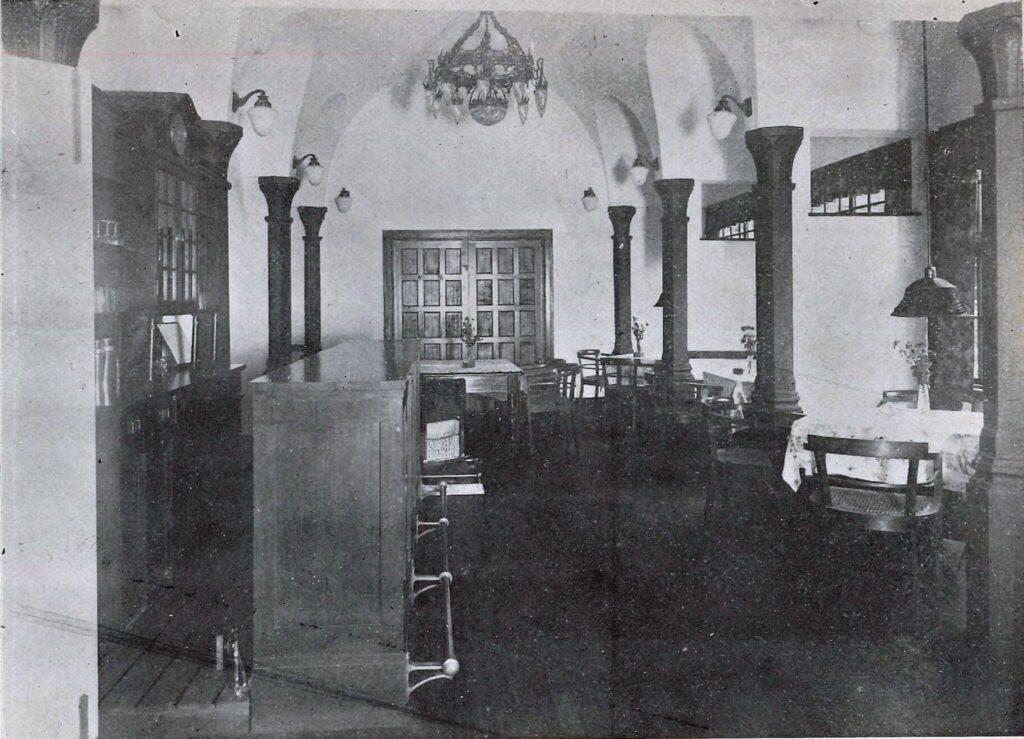 2. OAG-Haus Hirakawachō (1913-1945) – Speiseraum