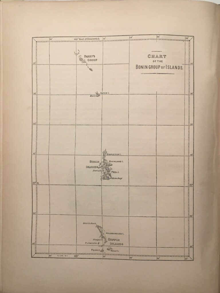 Perry 1856_Chart of the Bonin Group