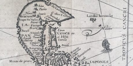 van Langren_ostorientierte Karte Asiens 1596